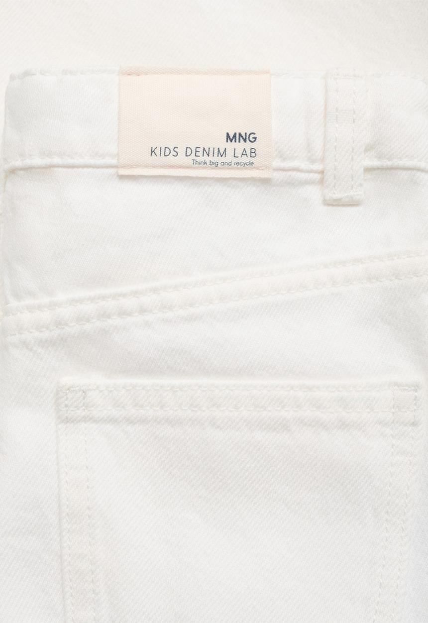 MANGO - Jeans Culotte1 - White