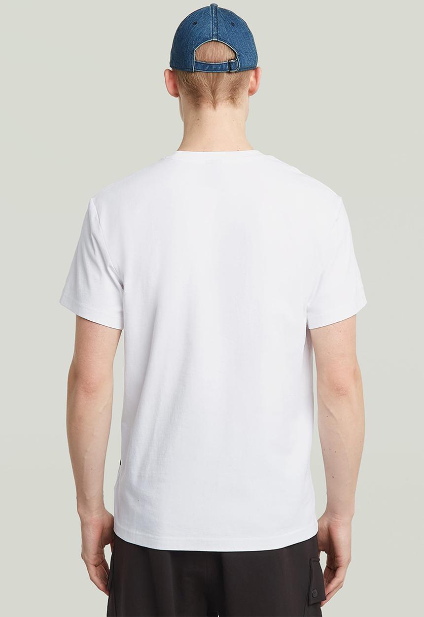 G-STAR - Felt Logo R T - White