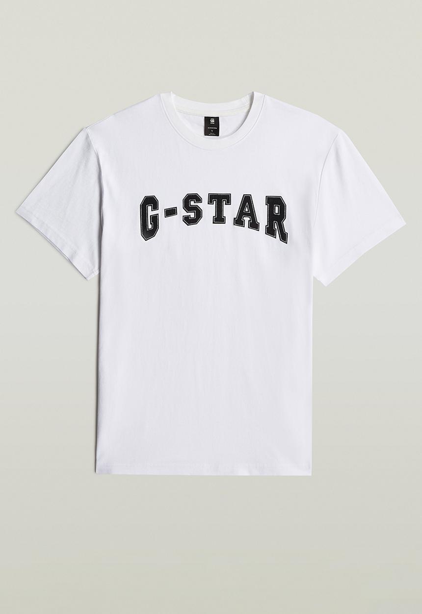 G-STAR - Felt Logo R T - White