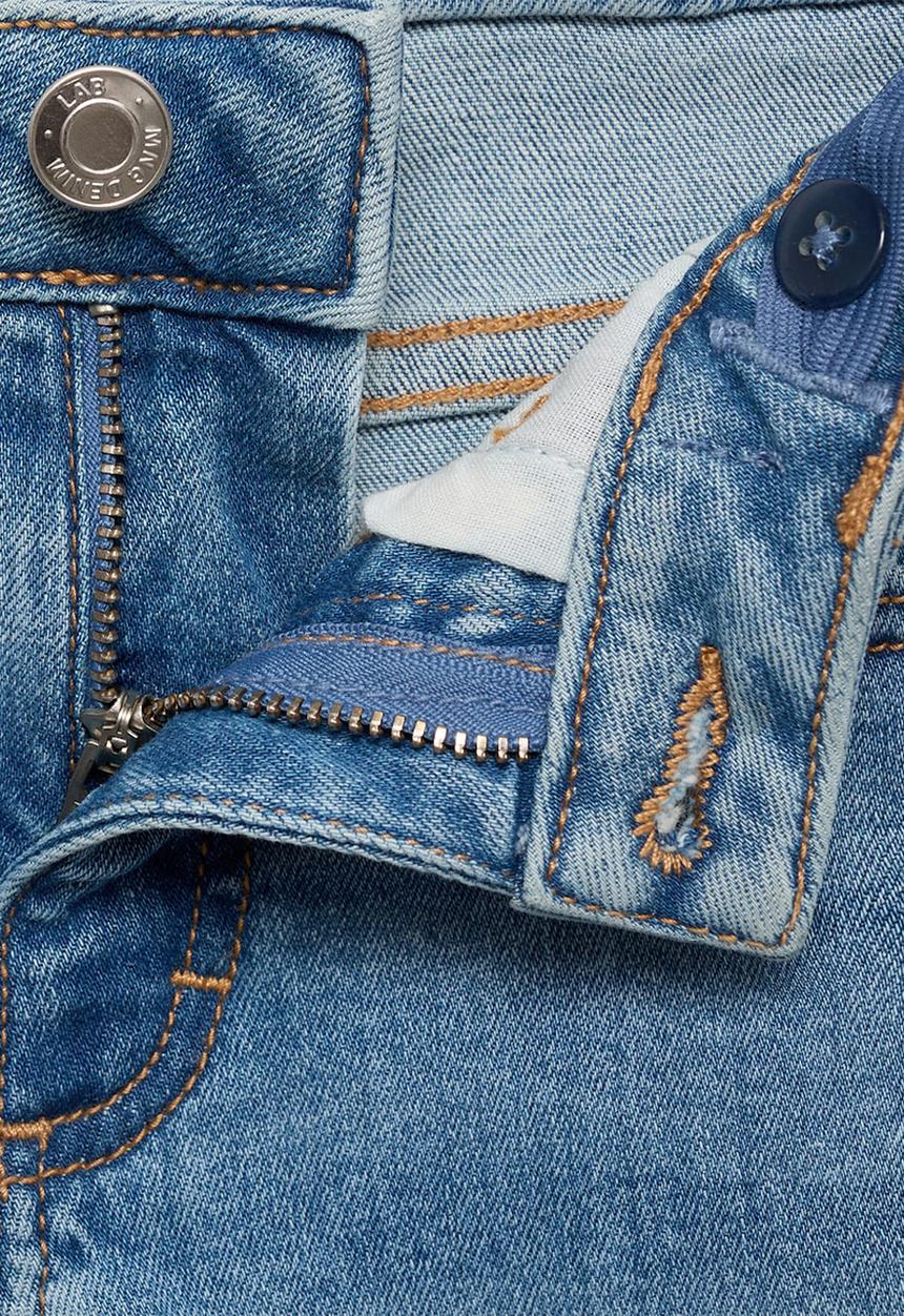 MANGO - Jeans Slim - Open Blue