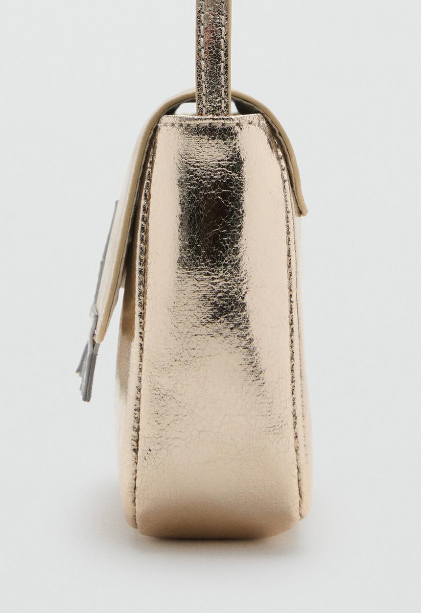 MANGO - Mini Bag Gold - Gold