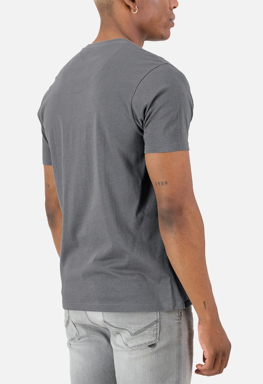 S.P.C.C - Milica Tee Regular Fit Signature Tees Celeste - grey
