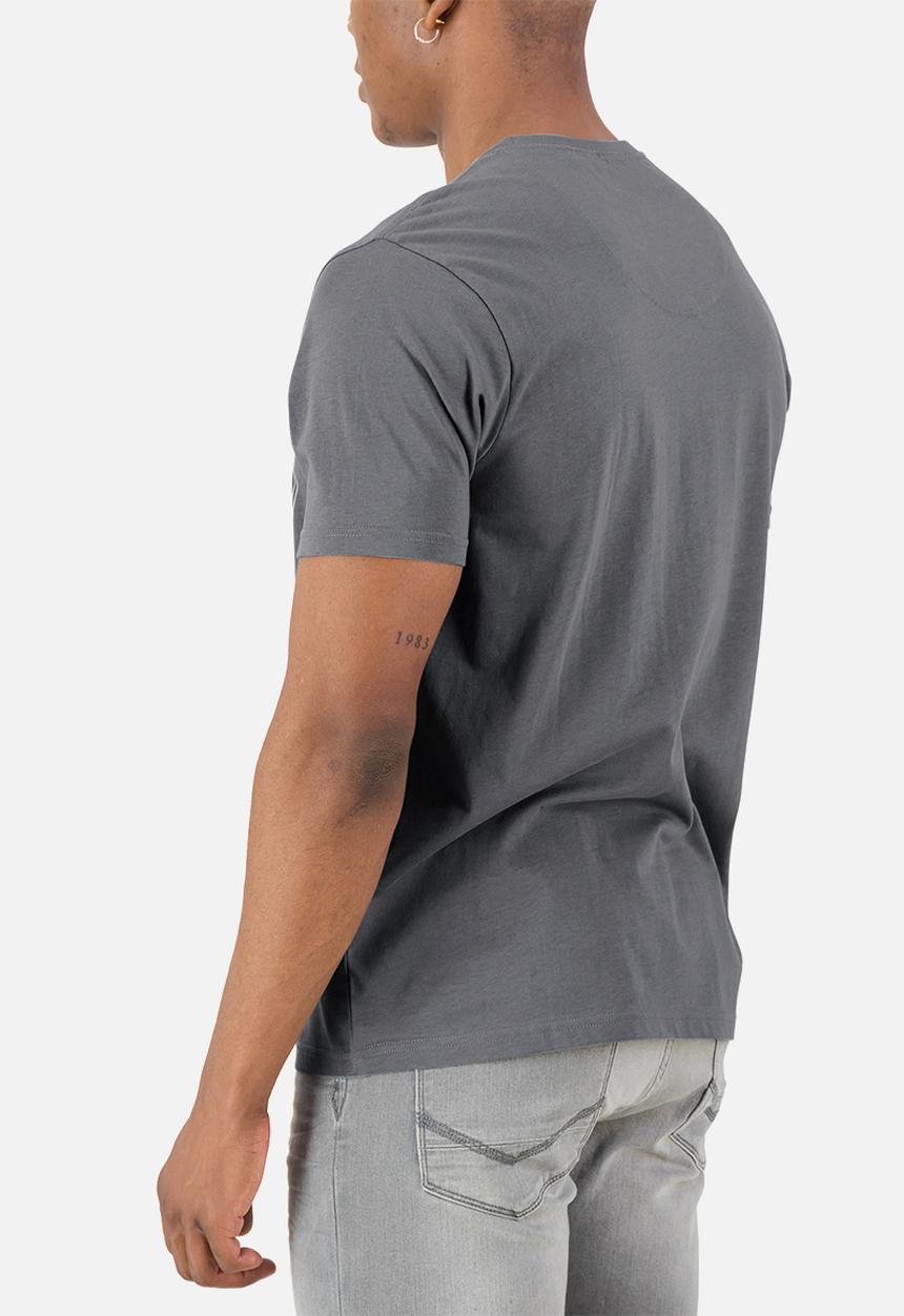 S.P.C.C - Milica Tee Regular Fit Signature Tees Celeste - grey