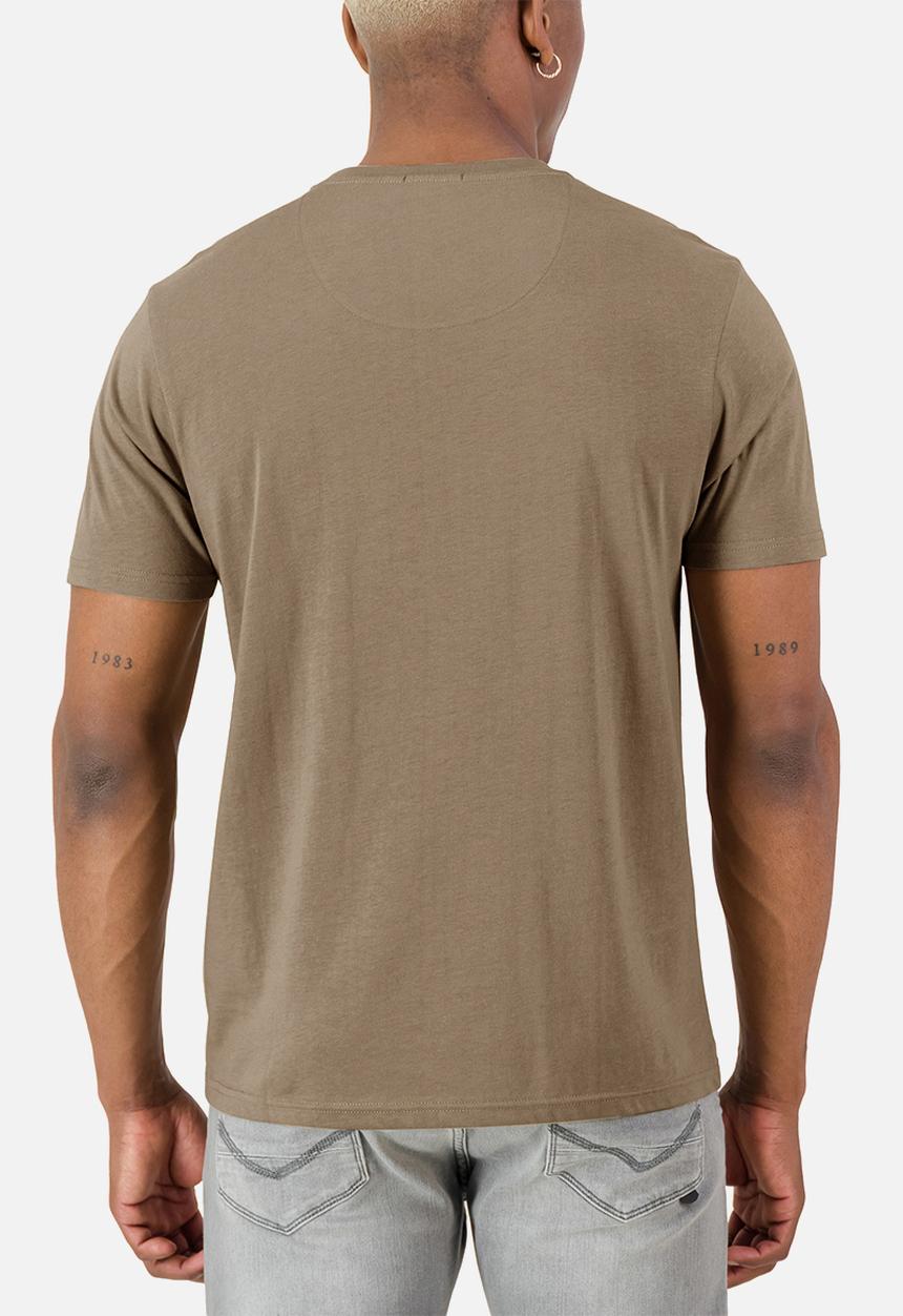 S.P.C.C - Milica Tee Regular Fit Signature Tees Nighthawk - beige