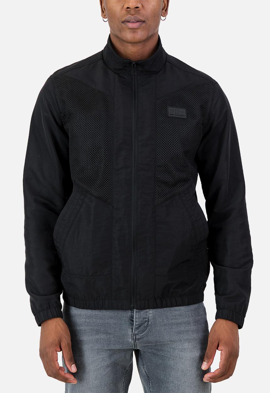 S.P.C.C - Patrol Jacket Regular Fit Unhooded Zip Through Jacket - Black