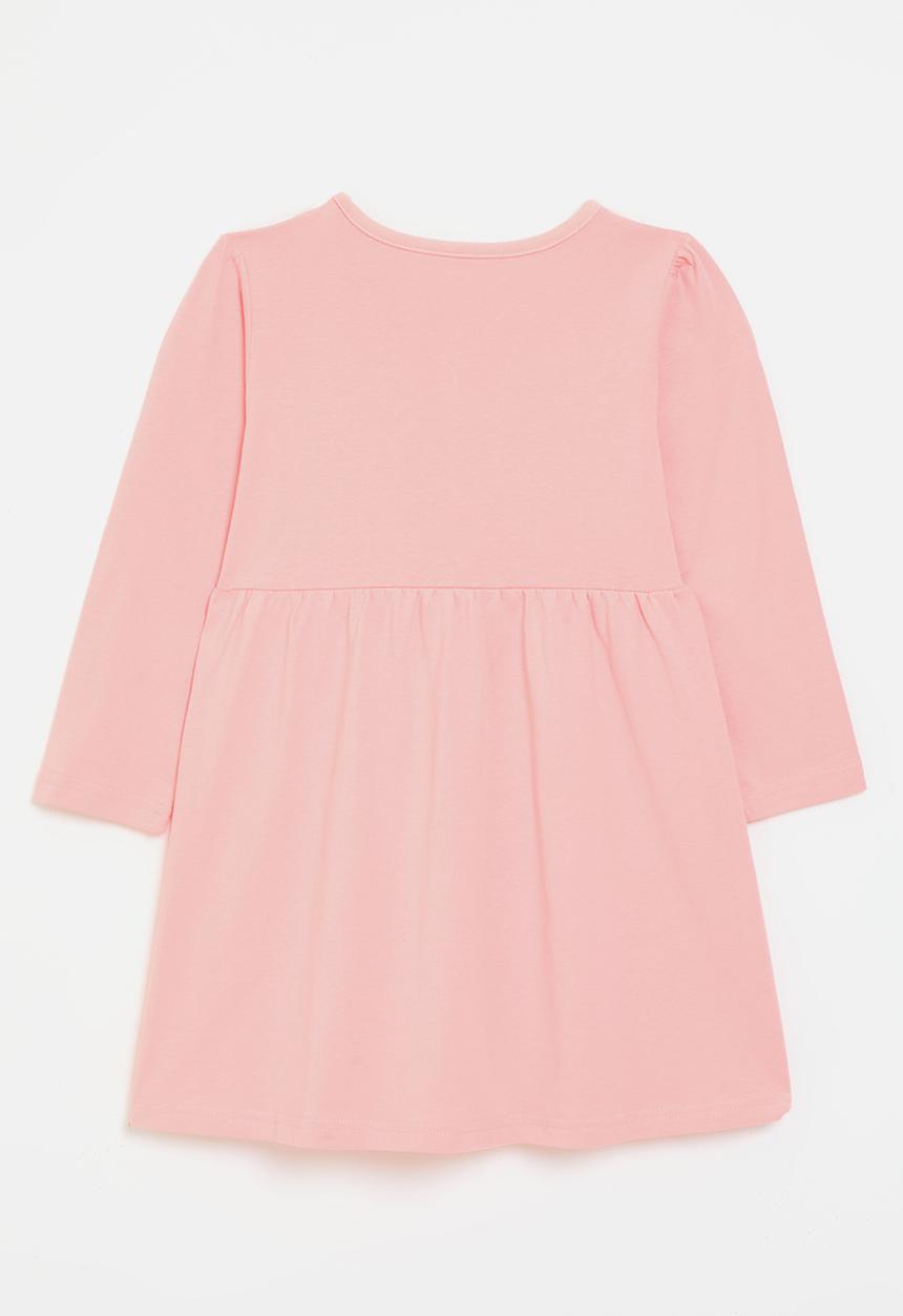 Pop Candy - Applique and embroidered graphic bodice dress - pink
