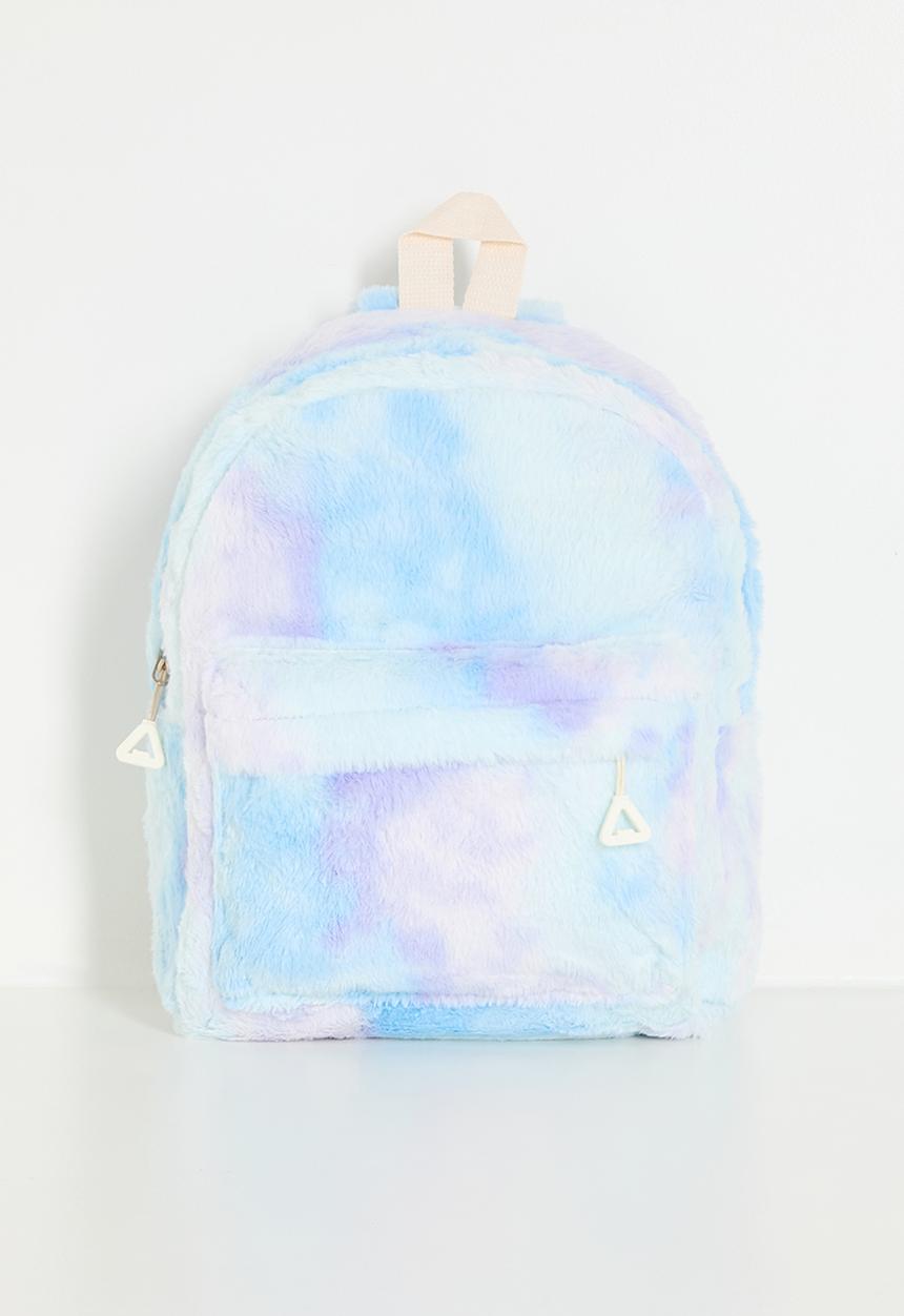 Pop Candy - Plush fabric backpack - watercolour mix