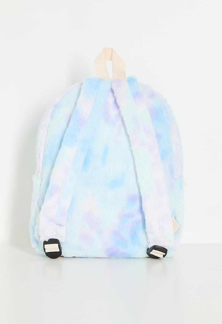 Pop Candy - Plush fabric backpack - watercolour mix