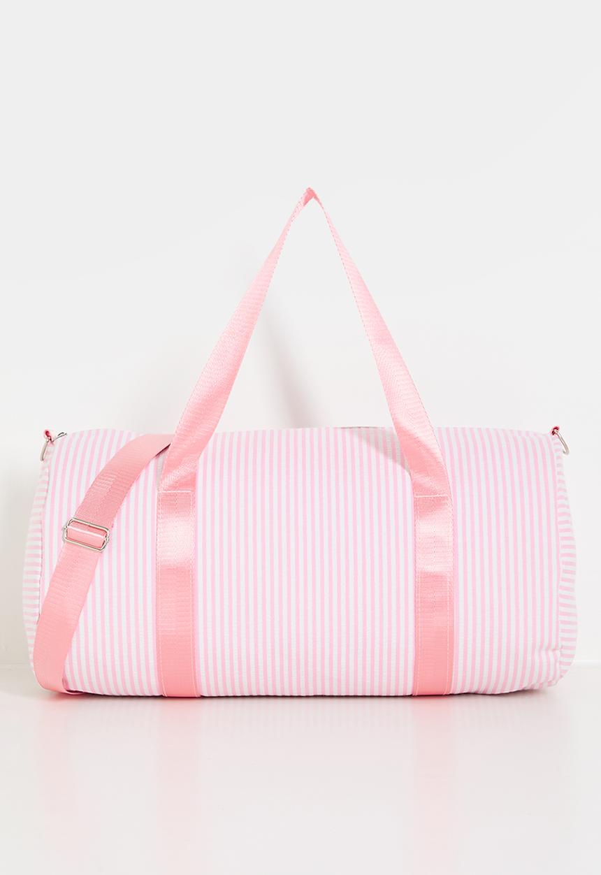 Pop Candy - Duffel bag - light pink stripes