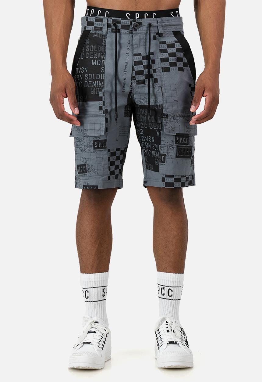 S.P.C.C - Libertine Utility Short  - Regular Fit Utility Shorts Fixed Celeste