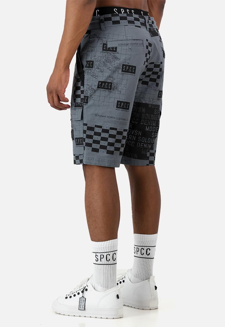 S.P.C.C - Libertine Utility Short  - Regular Fit Utility Shorts Fixed Celeste