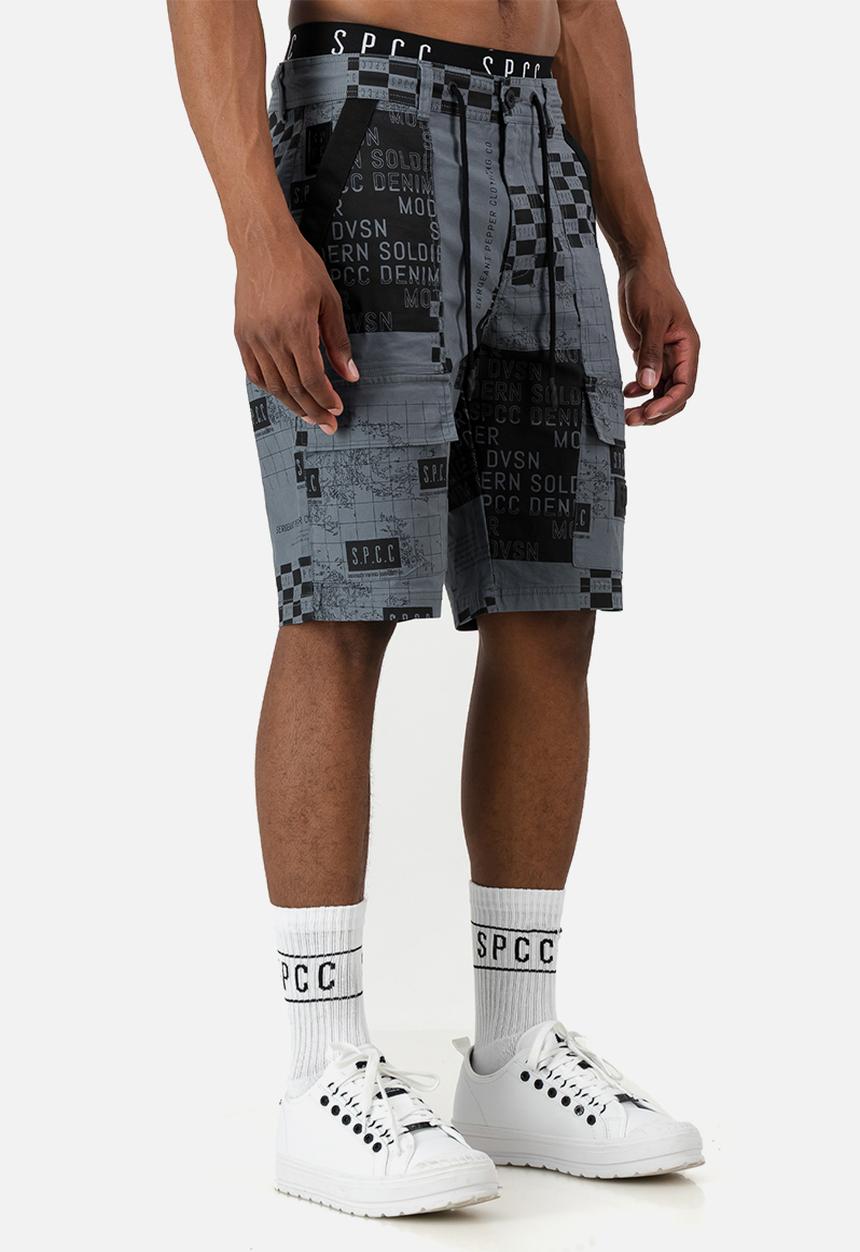 S.P.C.C - Libertine Utility Short  - Regular Fit Utility Shorts Fixed Celeste