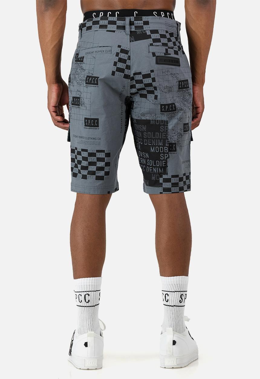 S.P.C.C - Libertine Utility Short  - Regular Fit Utility Shorts Fixed Celeste