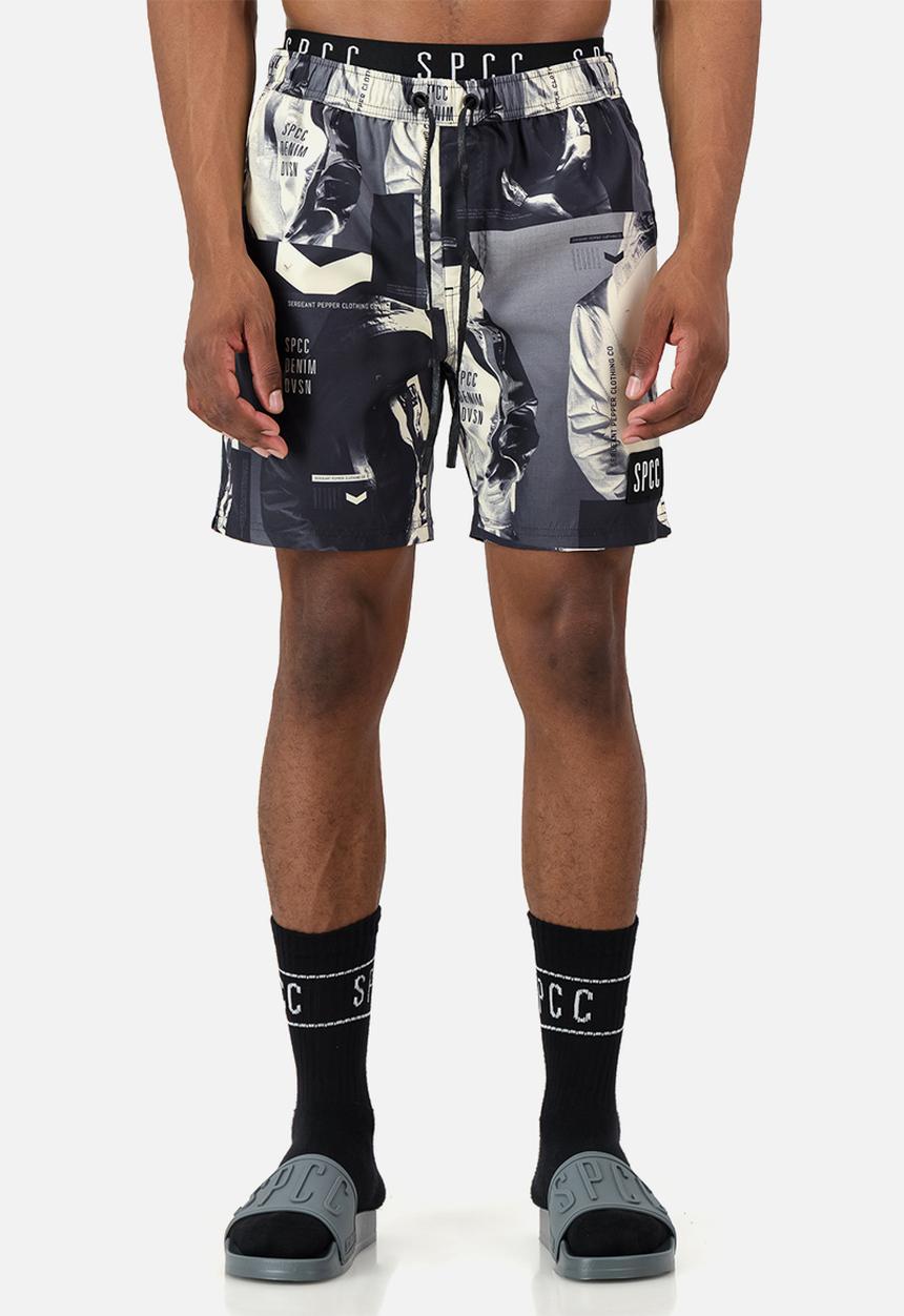 S.P.C.C - Bonello Beach Short Regular Fit Beach Shorts - Buttermilk
