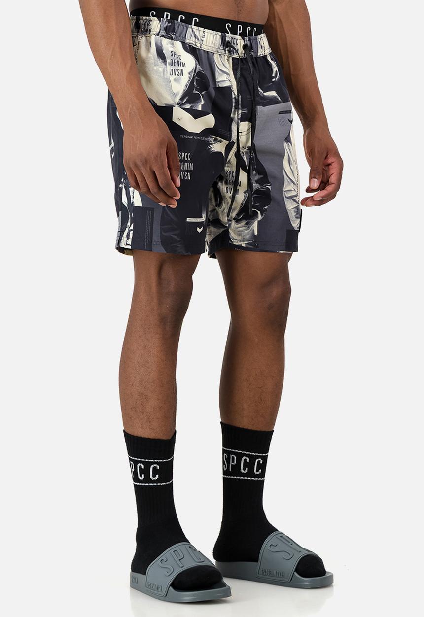 S.P.C.C - Bonello Beach Short Regular Fit Beach Shorts - Buttermilk