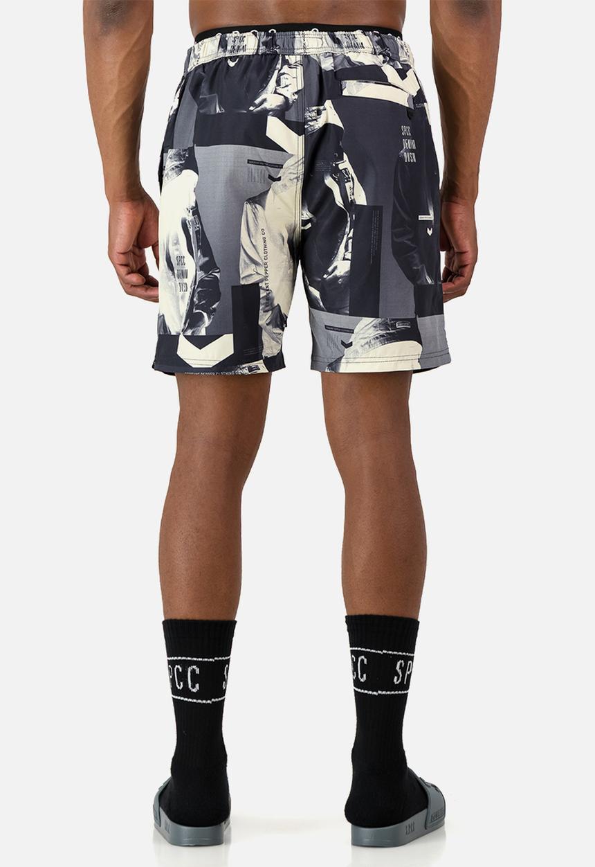S.P.C.C - Bonello Beach Short Regular Fit Beach Shorts - Buttermilk