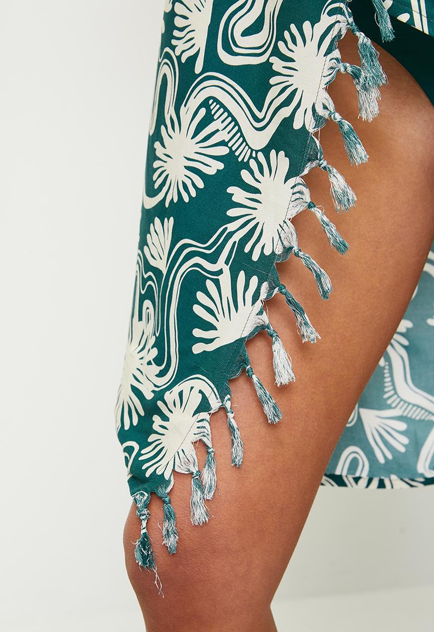 Lizzy - Ladies sarong - teal