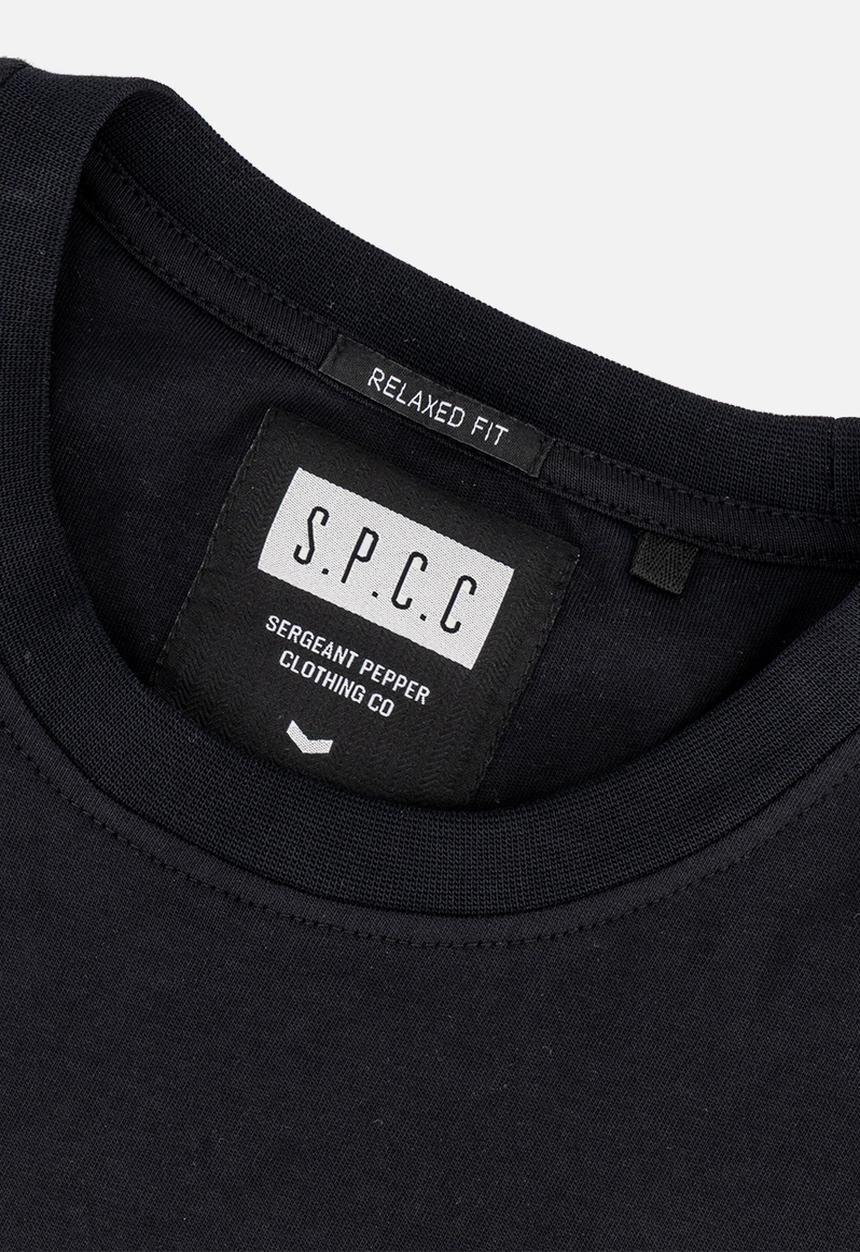 S.P.C.C - Recon Alloy Tee  - Relaxed Fit Signature Tees Black