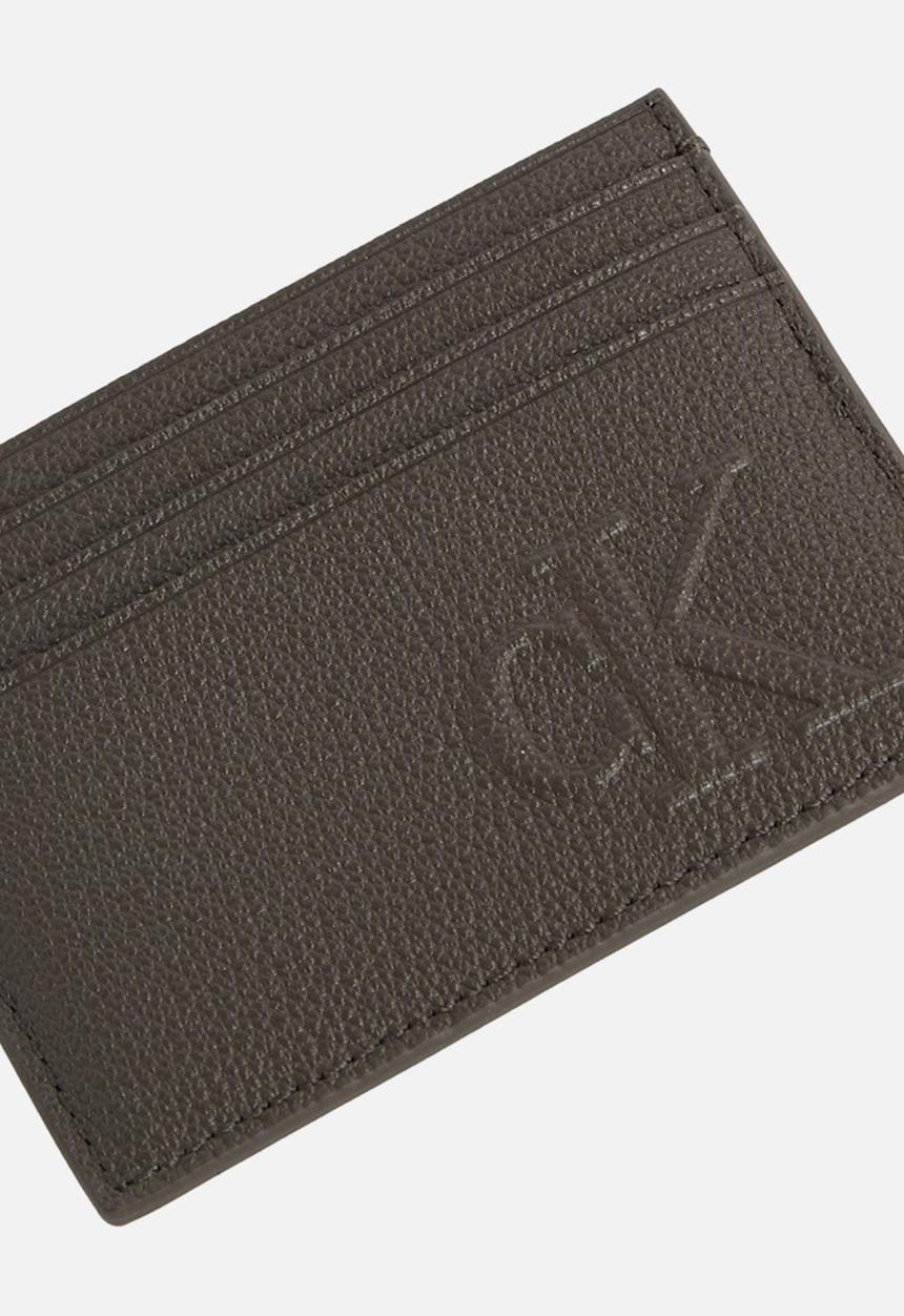 Calvin Klein - Sculpted Impression Card Case - Beluga