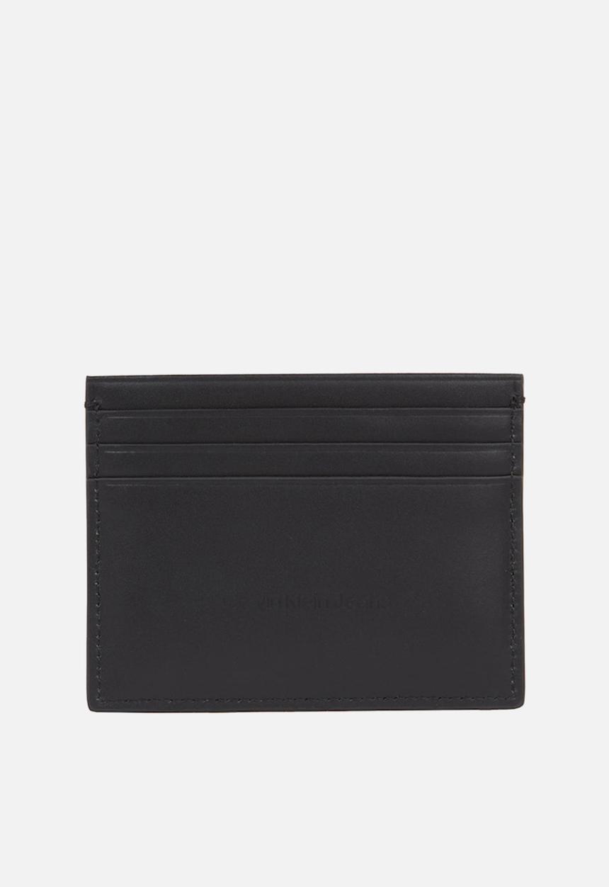 Calvin Klein - Mono Logo Card Case - Na Black