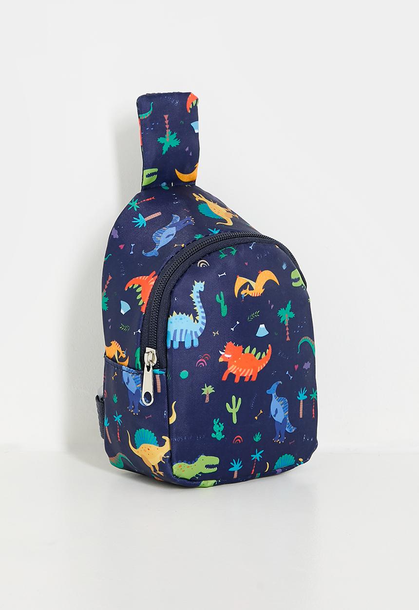 Pop Candy - Top loading crossbody bag - navy/dino world