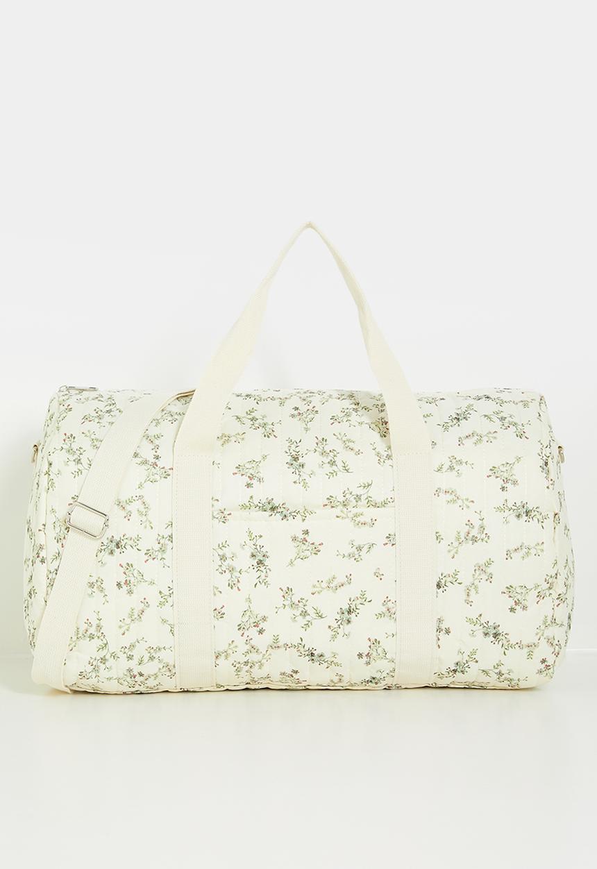 Pop Candy - Nappy duffel bag - ecru/floral