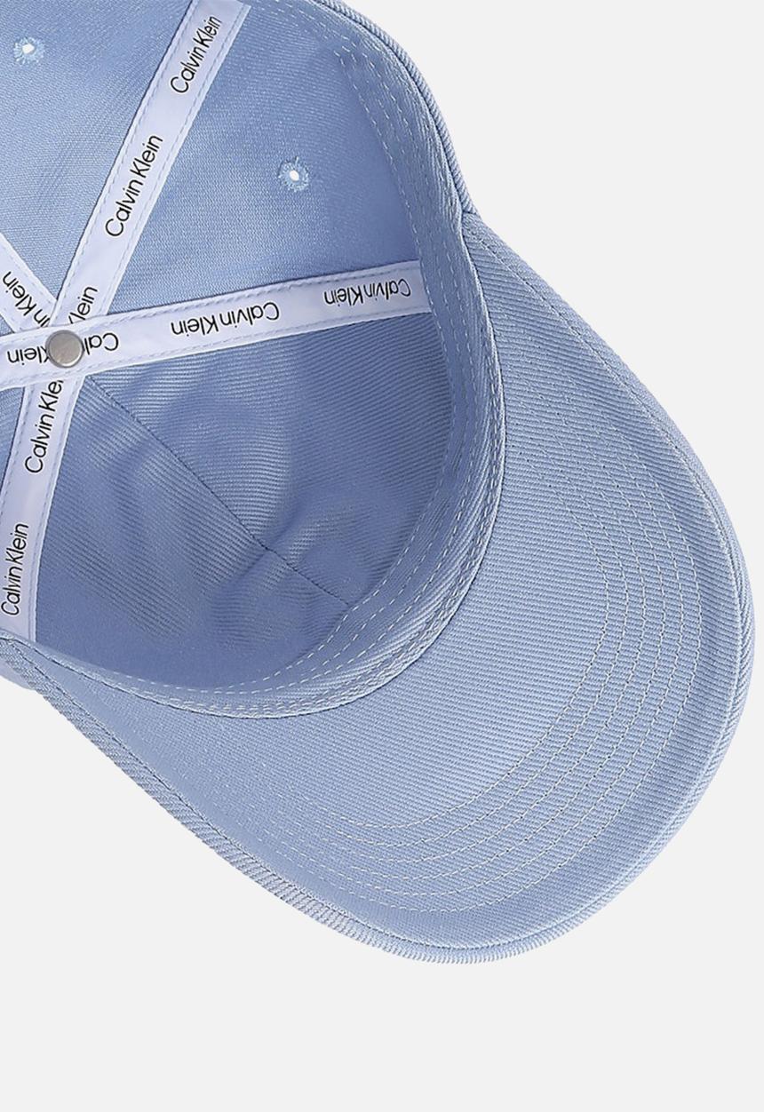 Calvin Klein - Mono Logo Embro Cap - Chambray Blue