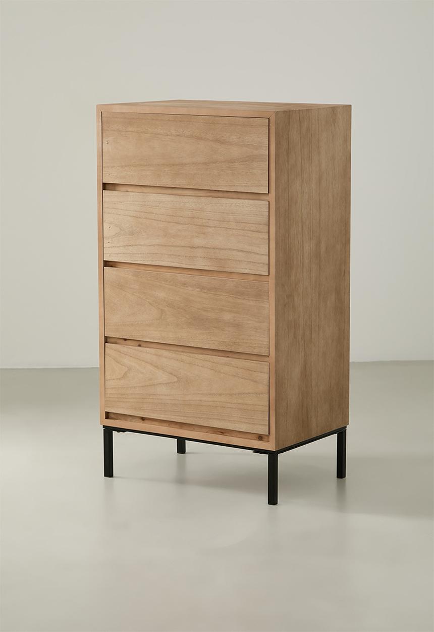 Sixth Floor - Jenin 4 drawer storage - Natural