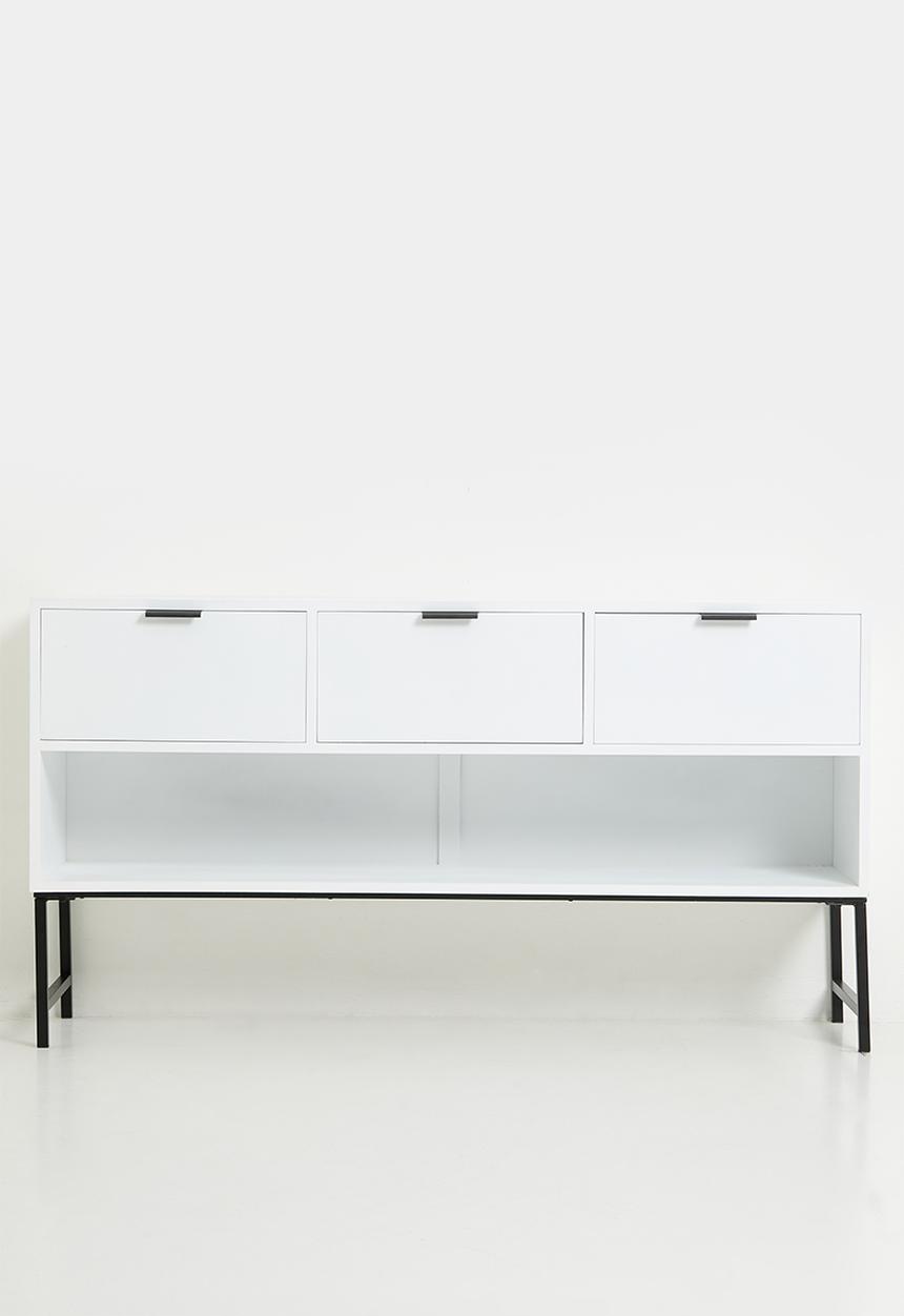 Sixth Floor - Carlo console - white