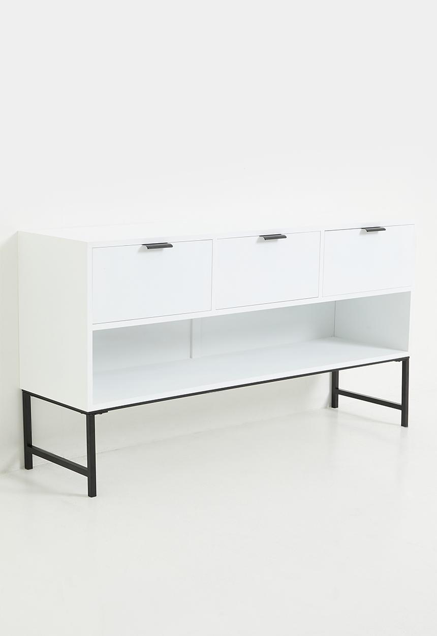 Sixth Floor - Carlo console - white