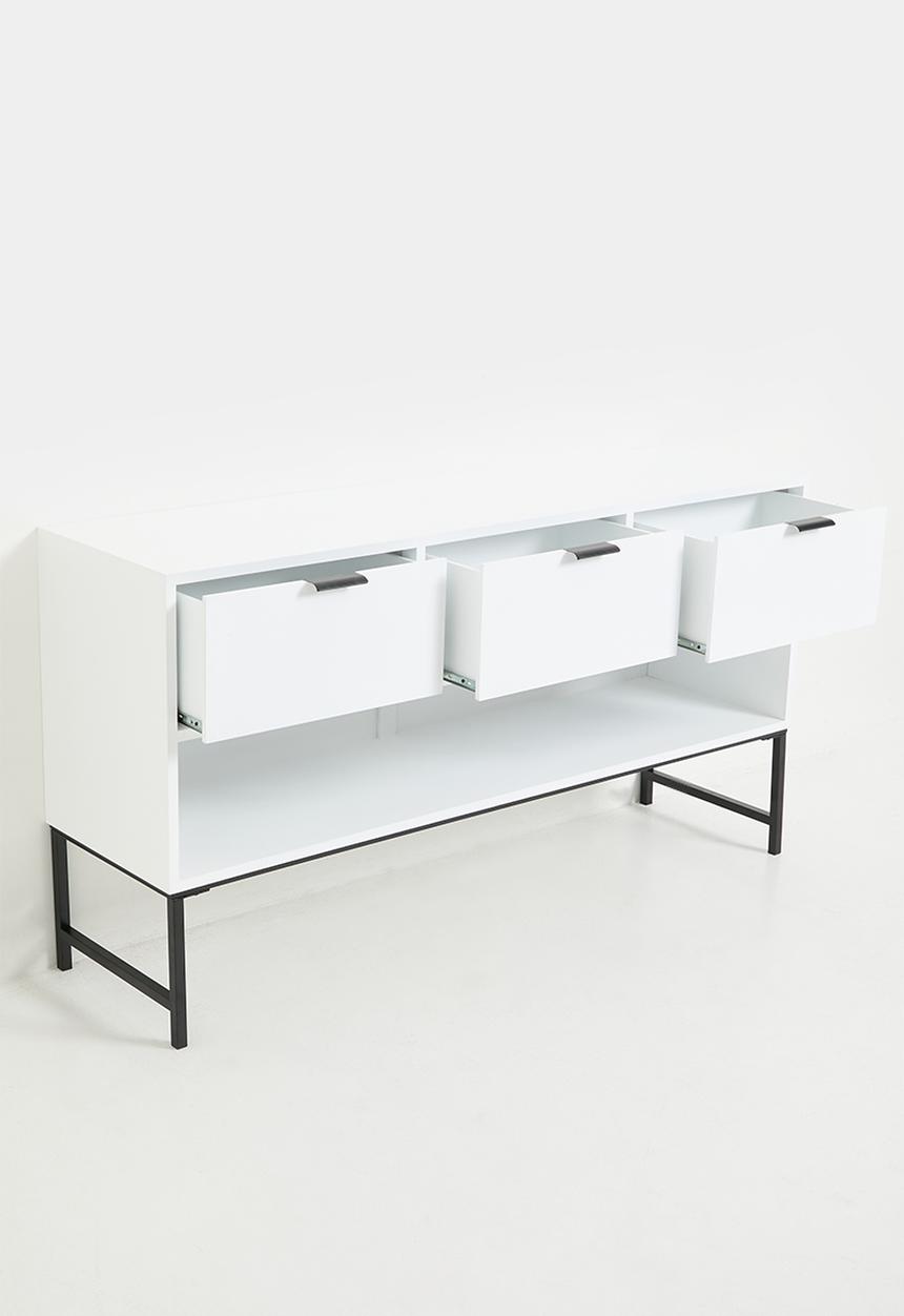 Sixth Floor - Carlo console - white