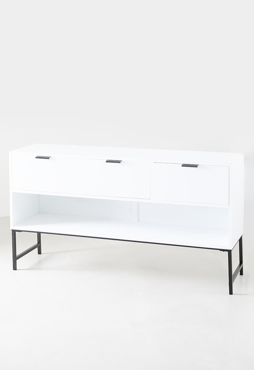 Sixth Floor - Carlo console - white