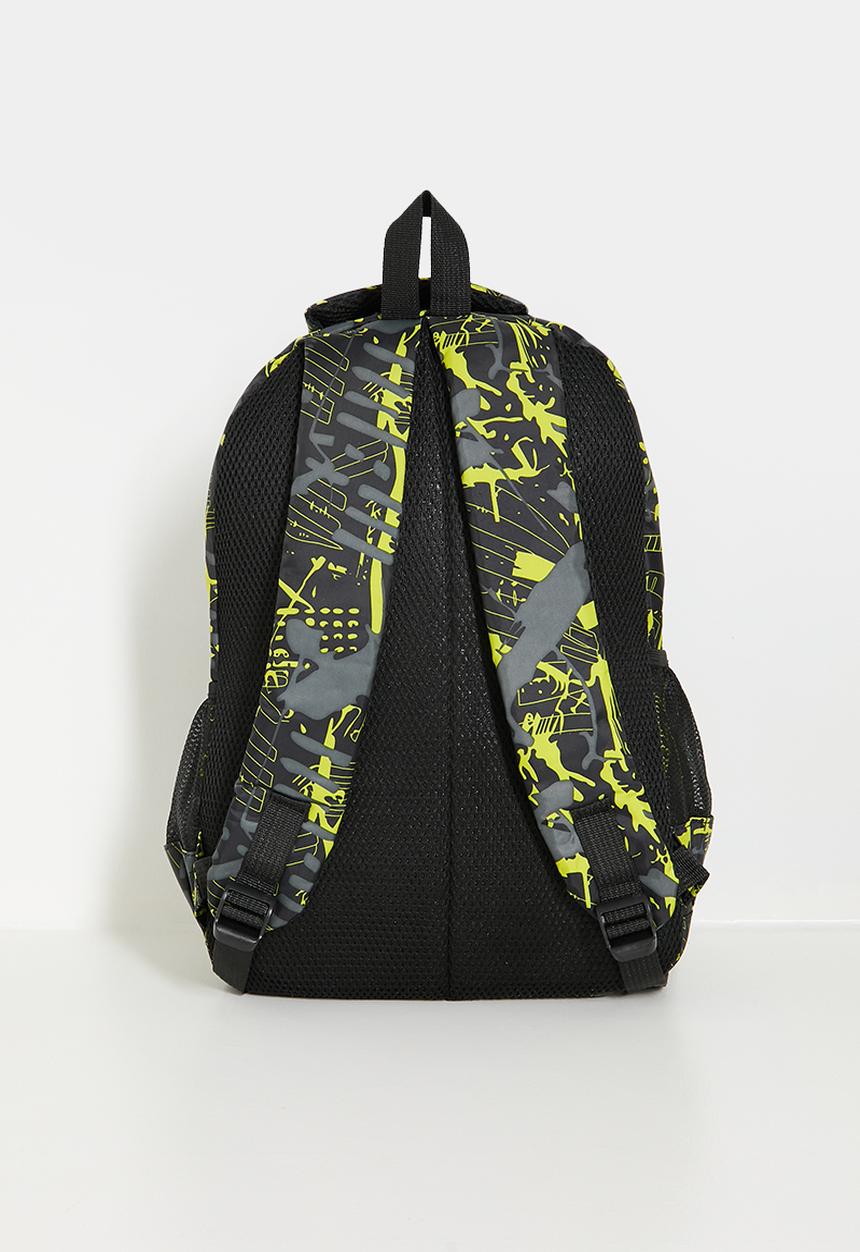 Pop Candy - 3 piece backpack set - black/bamboo green