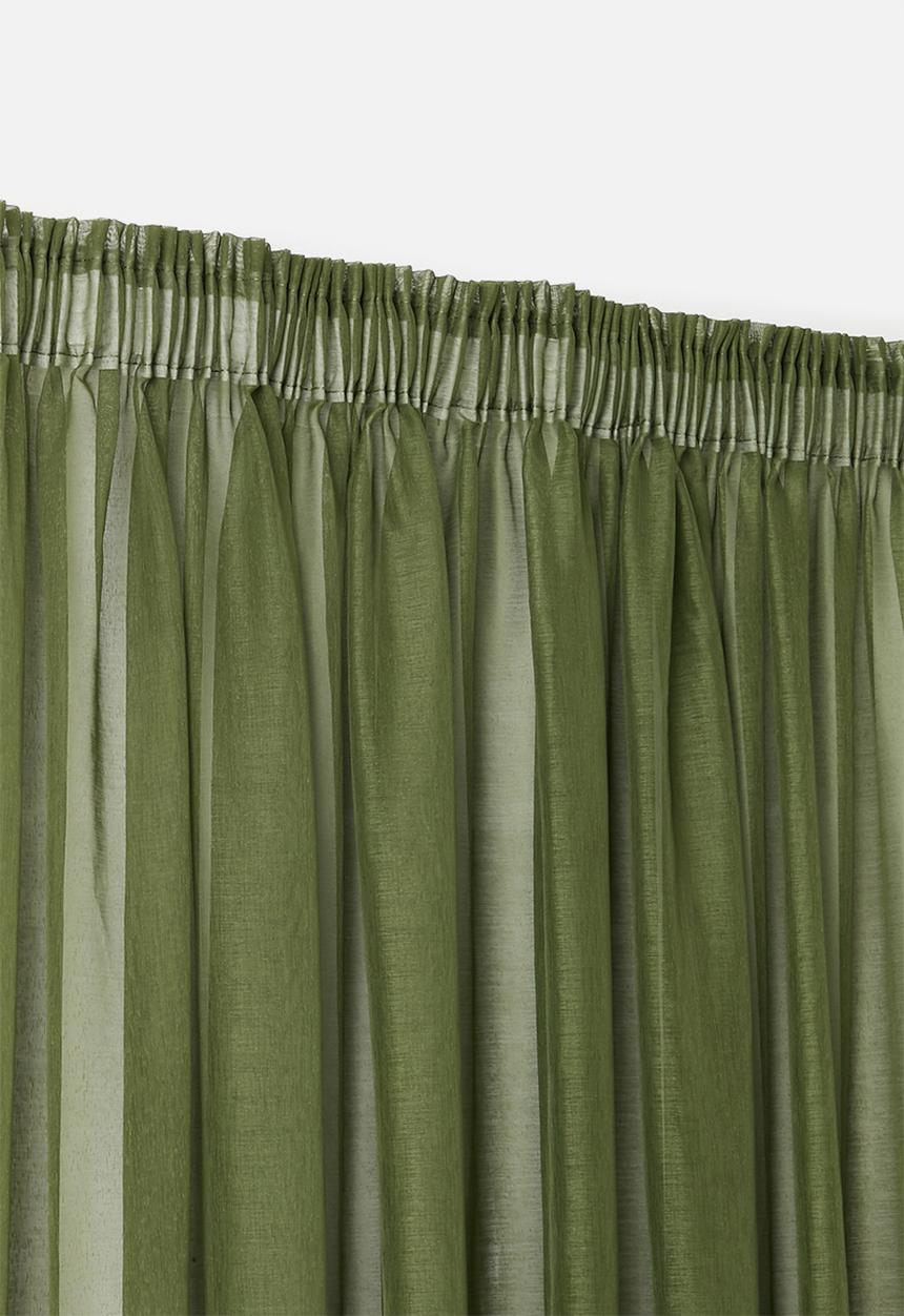 Sixth Floor - Spectra sheer Taped Curtain - Fatigue