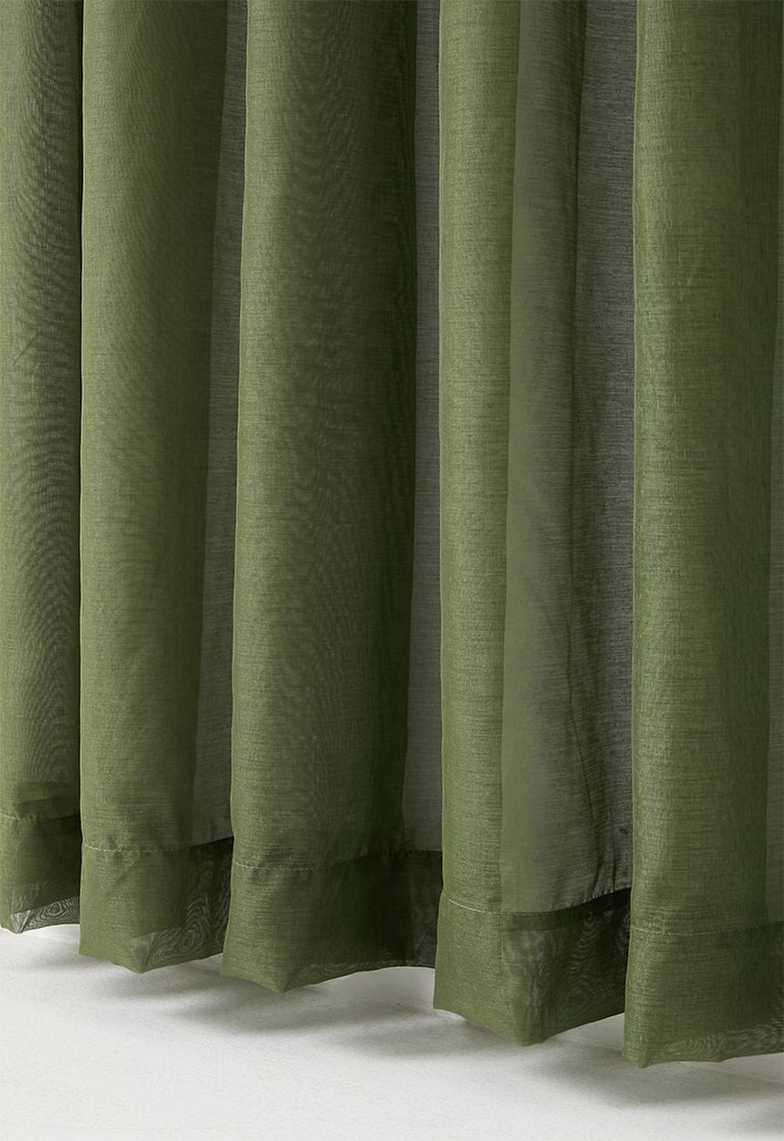 Sixth Floor - Spectra sheer Taped Curtain - Fatigue
