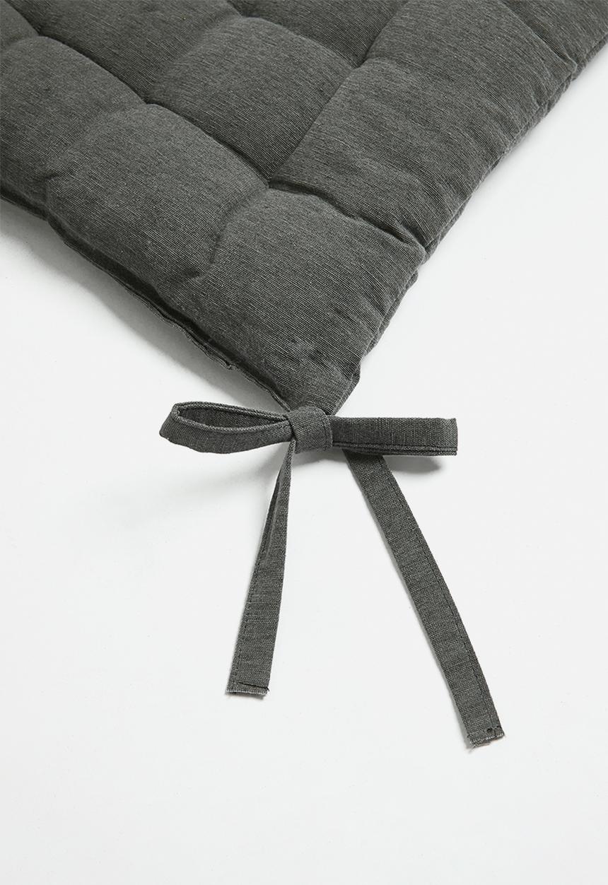 H&S - Essential seat cushion set of 2 - charcoal