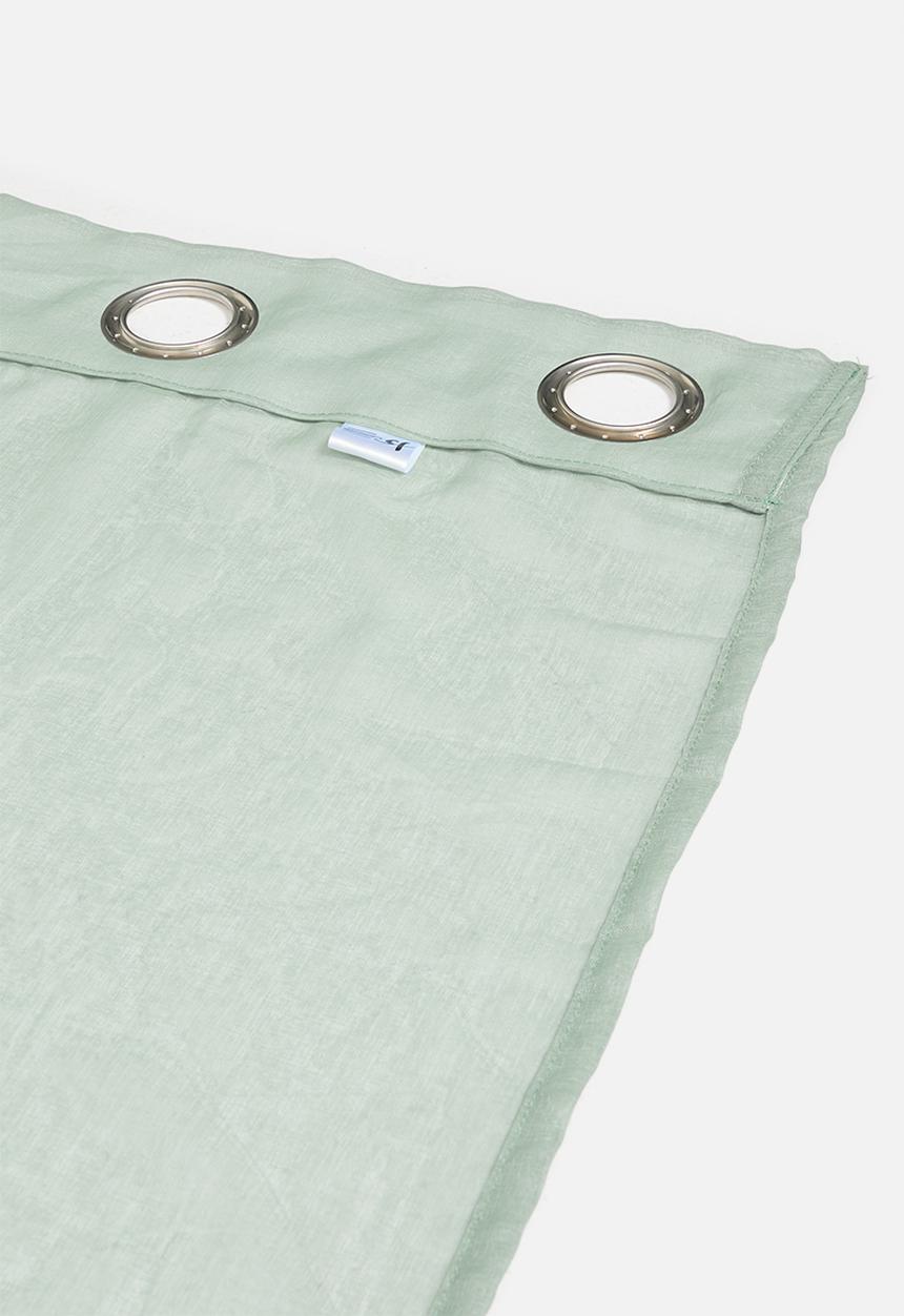 Sixth Floor - Spectra sheer Eyelet Curtain - Sage
