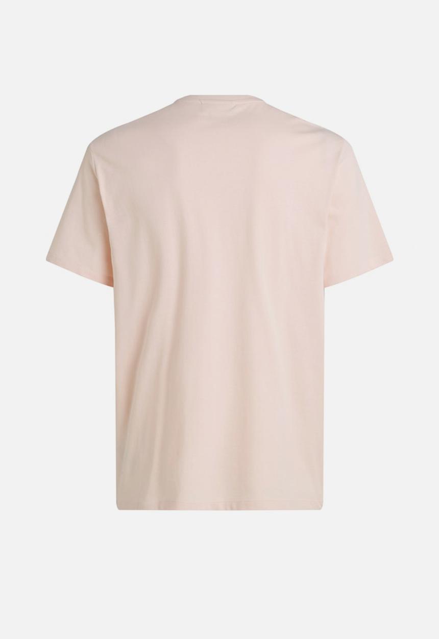 Calvin Klein - Ss Smooth Cttn Solid Crewnk Tee - Silver Peony
