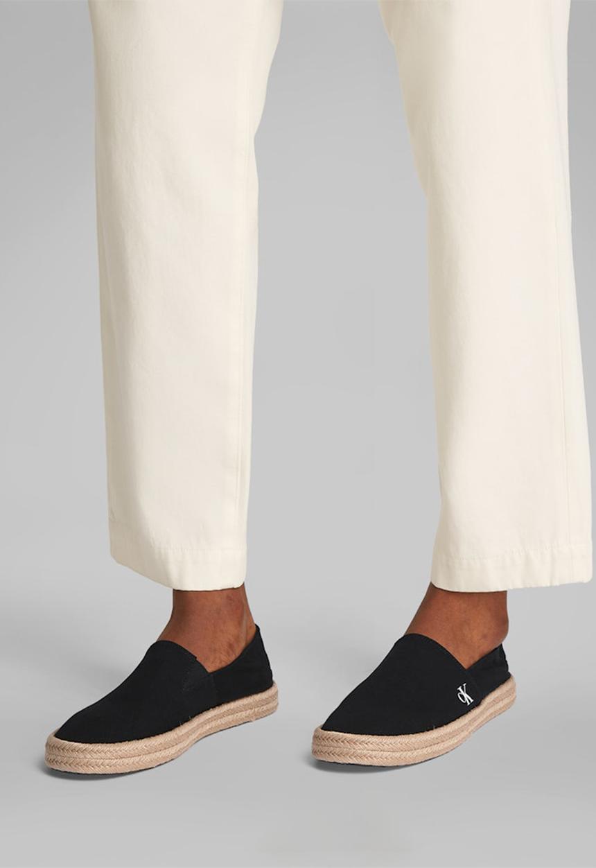 Calvin Klein - INJ ESPADRILLE CV - Black