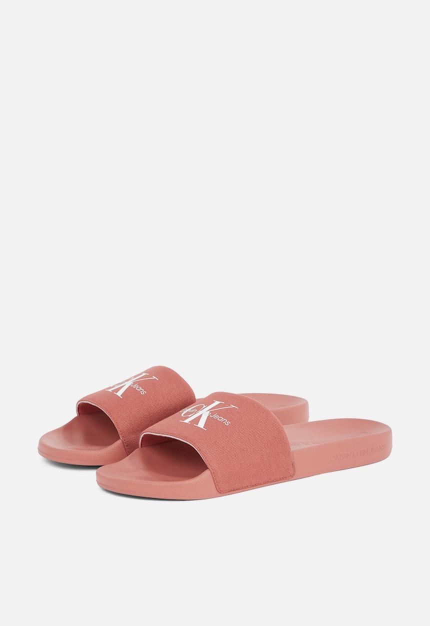 Calvin Klein - SLIDE MONOGRAM CV- Triple Aragon