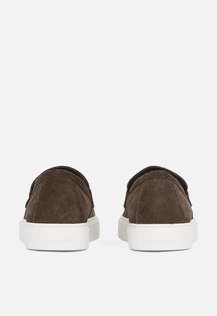 Calvin Klein - MOCCASIN SUE UNLINED- Rocky Brown