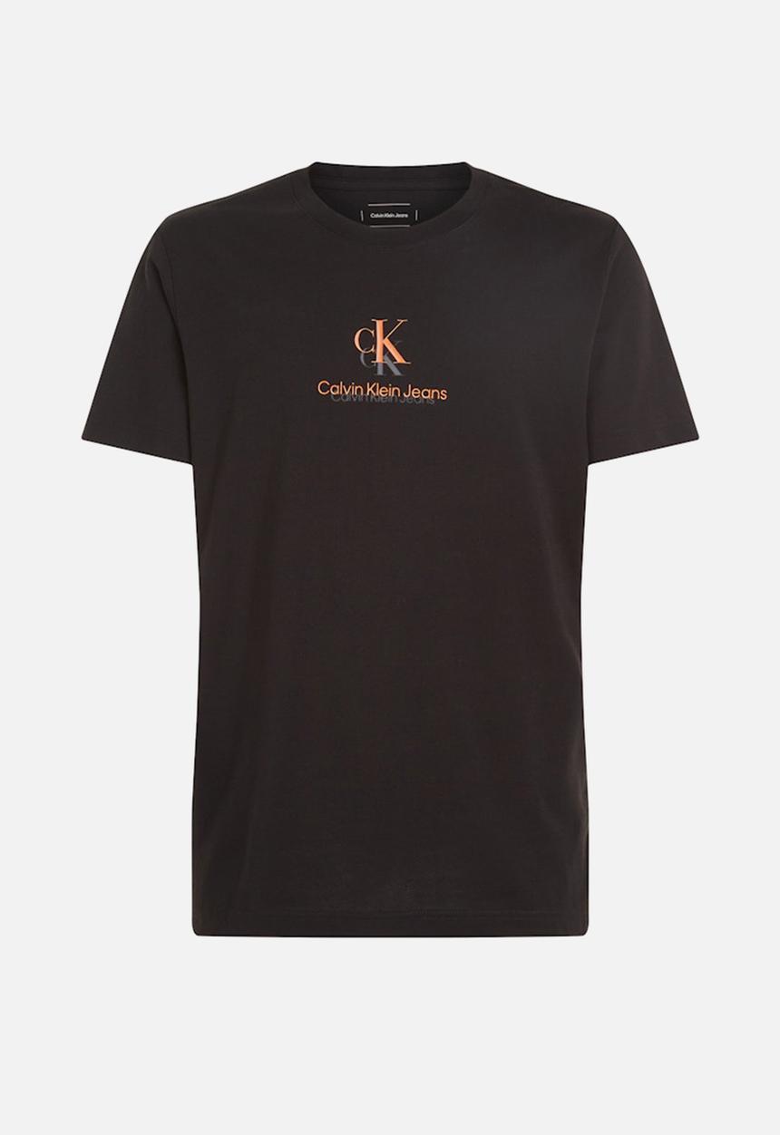 Calvin Klein - Shadow Logo Tee - Ck Black