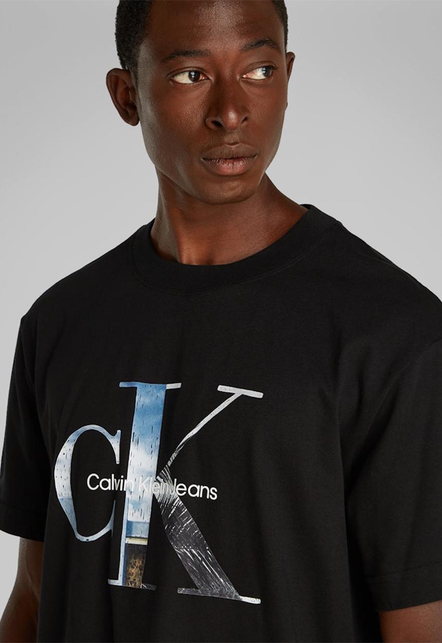 Calvin Klein - Photo Monogram Tee - Ck Black