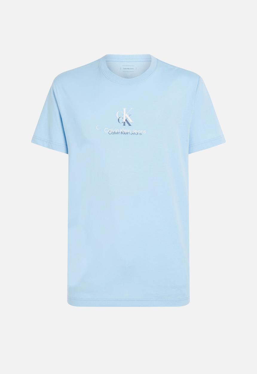 Calvin Klein - Shadow Logo Tee - Blue Bell