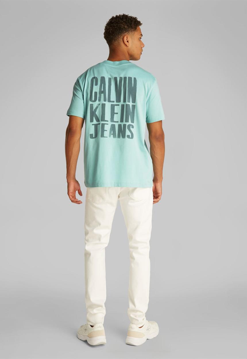 Calvin Klein - Painted Calvin Klein Jeans Tee - Fresh Mint