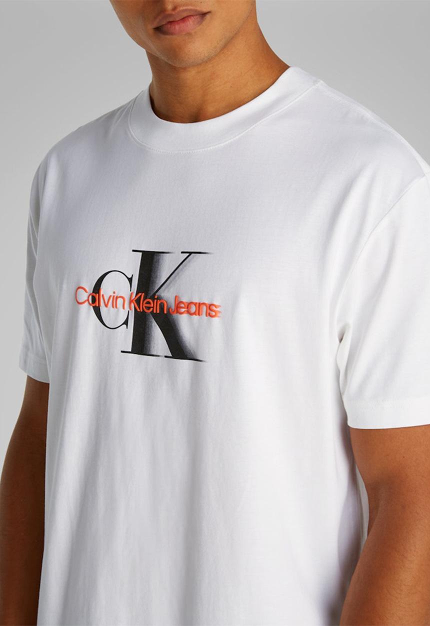 Calvin Klein - Monologo Shift Tee - Bright White