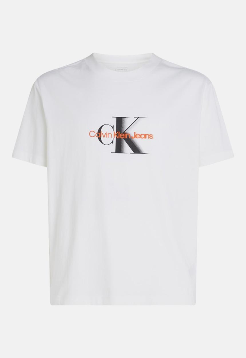 Calvin Klein - Monologo Shift Tee - Bright White