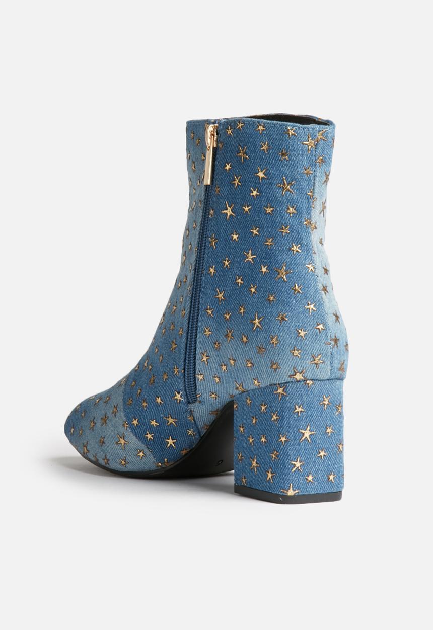 Daisy Street - Kylee Denim Star Boot