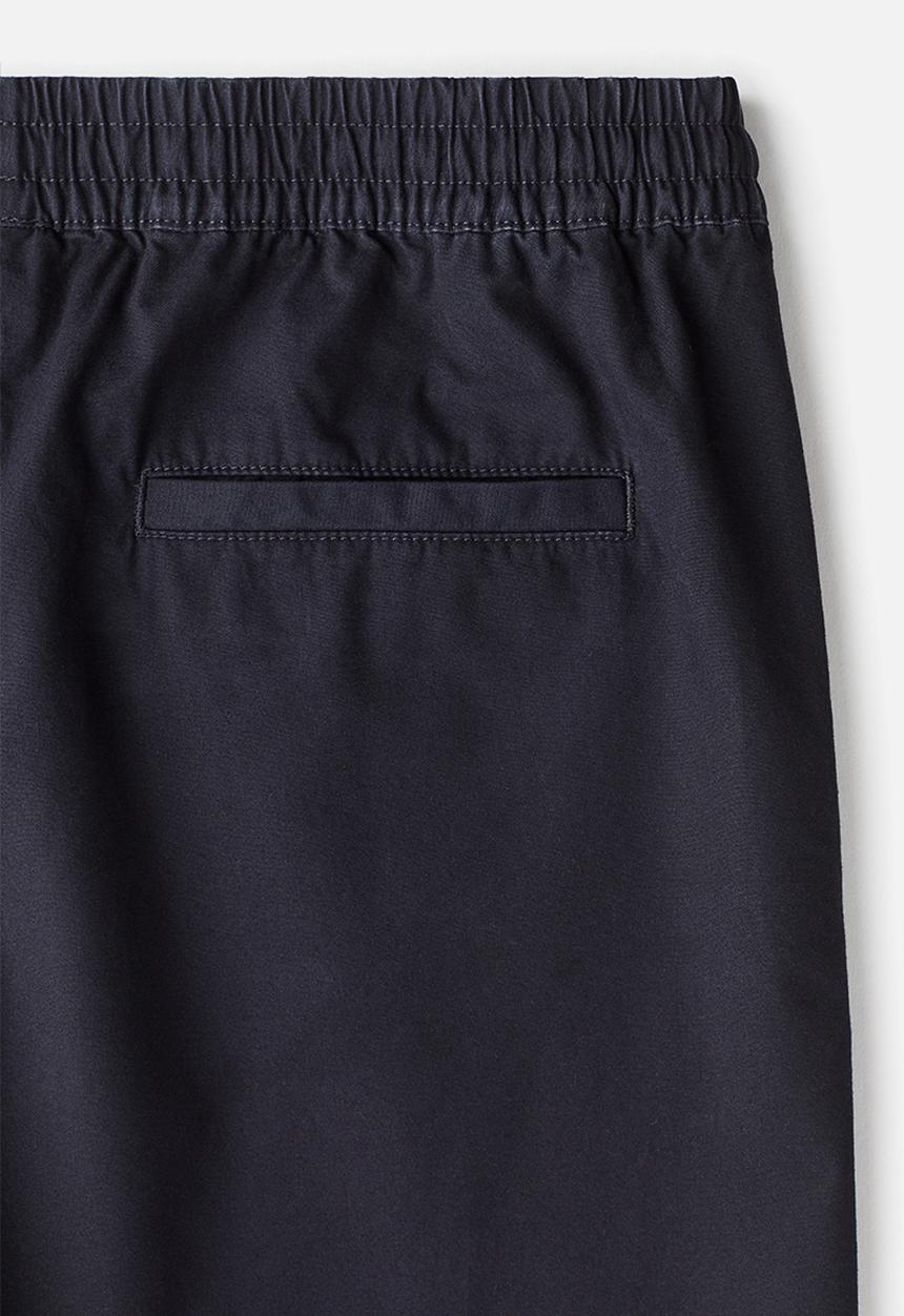 H&M - Regular fit canvas shorts - navy blue 