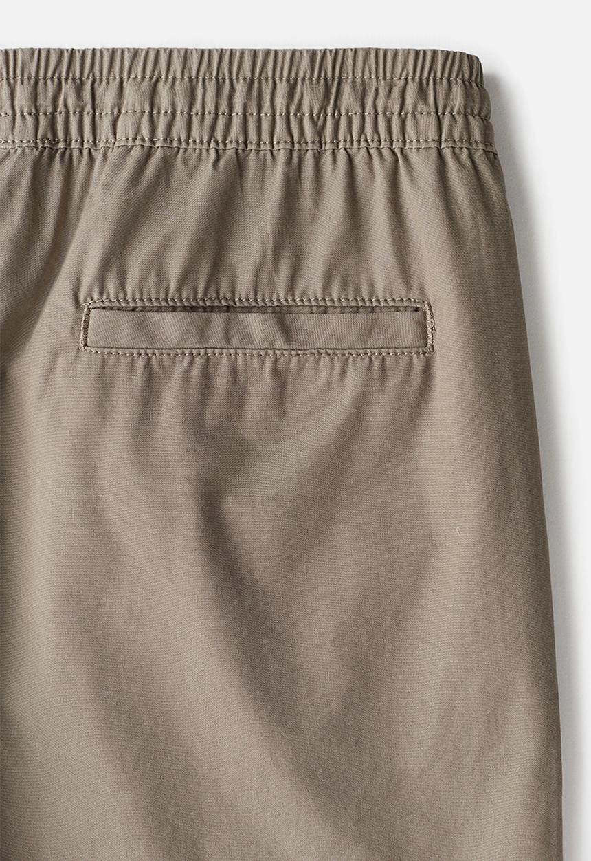 H&M - Regular fit canvas shorts - dark beige